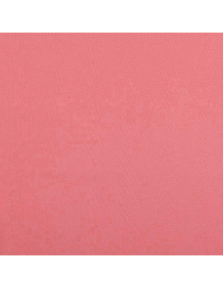 Plain cretonne cotton fabric - Coral