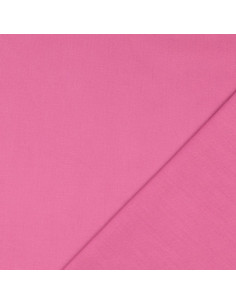 Plain cotton cretonne fabric - Mauve 2