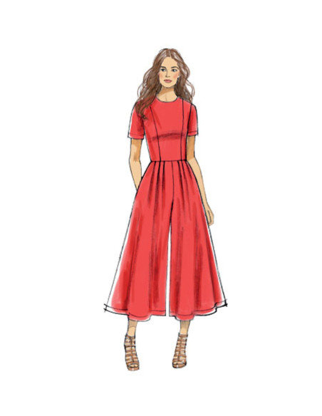 Dress and jumpsuit pattern - Vogue 9075