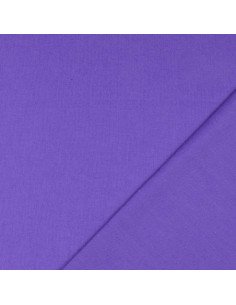 Plain cretonne cotton fabric - Amethyst Violet 2