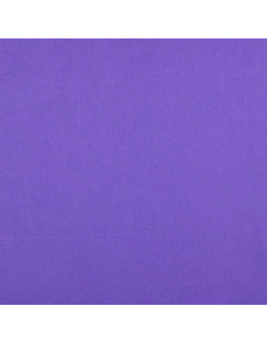 Plain cretonne cotton fabric - Amethyst Violet