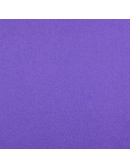 Plain cretonne cotton fabric - Amethyst Violet