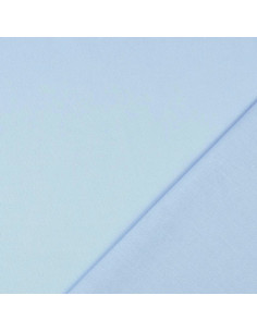 Plain cotton cretonne fabric - Sky blue 2