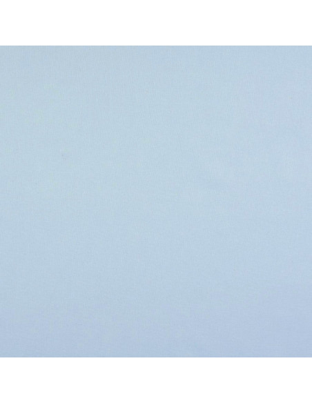 Plain cotton cretonne fabric - Sky blue