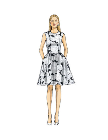 Dress and jumpsuit pattern - Vogue 9075