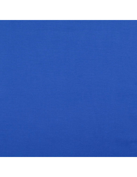 Plain cotton cretonne fabric - Royal blue