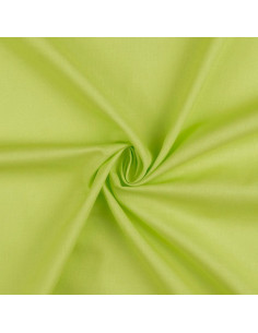Plain cotton cretonne fabric - Meadow green