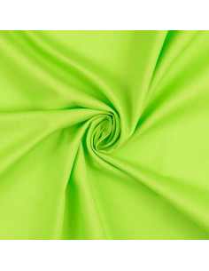 Plain cotton cretonne fabric - Apple green