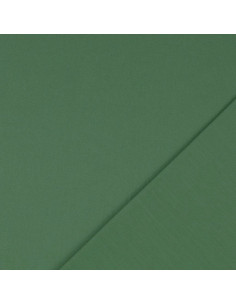 Plain cretonne cotton fabric - Asparagus green 2