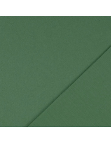 Plain cretonne cotton fabric - Asparagus green