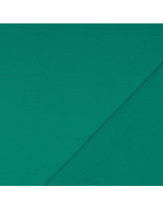 Plain cretonne cotton fabric - Jade green 2