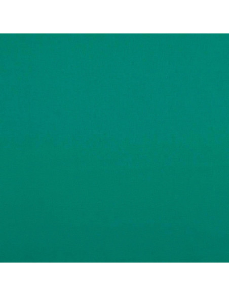 Plain cretonne cotton fabric - Jade green
