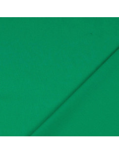 Plain cotton cretonne fabric - Green 2