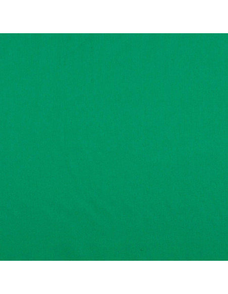 Plain cotton cretonne fabric - Green