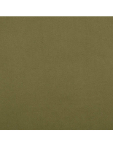 Plain cotton cretonne fabric - Military green