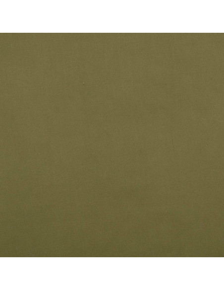 Plain cotton cretonne fabric - Military green