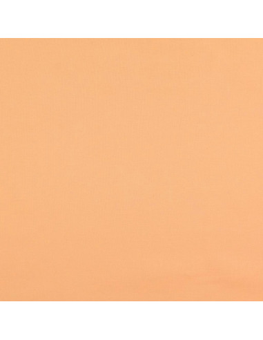 Plain cotton cretonne fabric - Pink sand