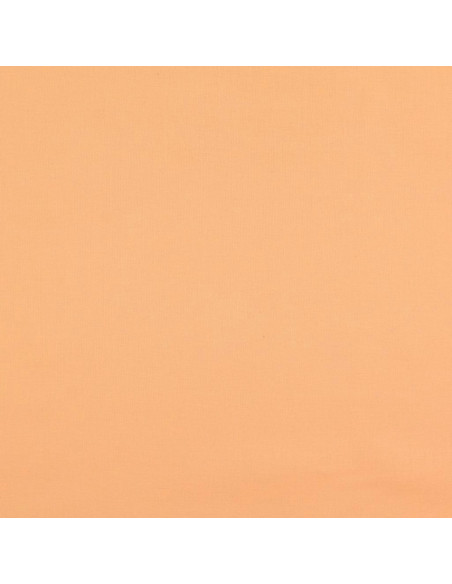 Plain cotton cretonne fabric - Pink sand