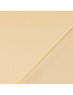 Plain cretonne cotton fabric - Light beige 2