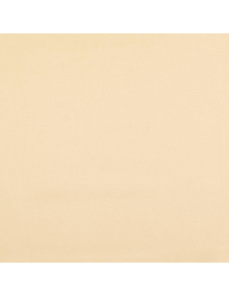 Plain cretonne cotton fabric - Light beige