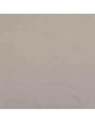 Plain cotton cretonne fabric - Light gray