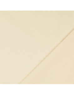 Plain cotton cretonne fabric - Ecru 2