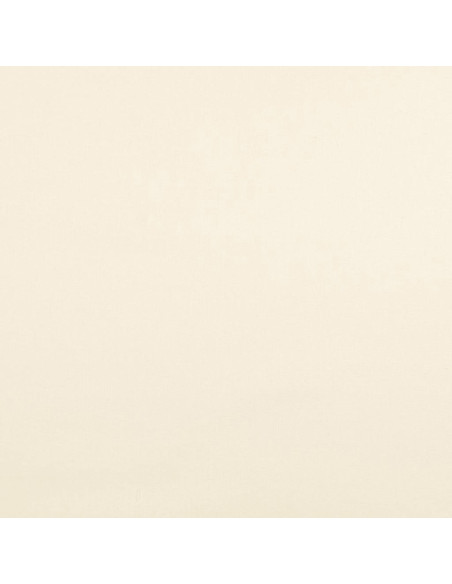 Plain cotton cretonne fabric - Ecru