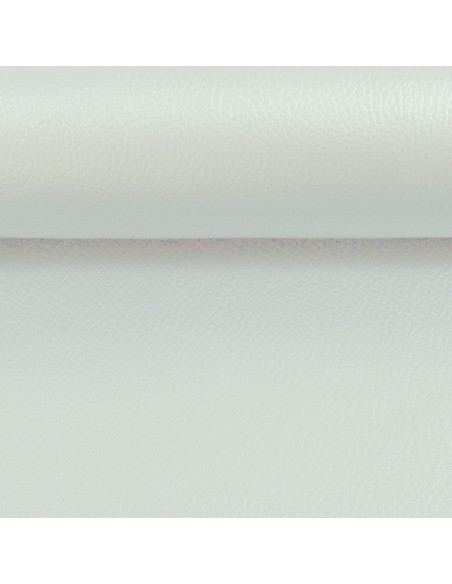 Metallic faux fabric - Silver