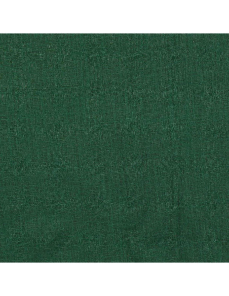 Viscose linen fabric - Fir green