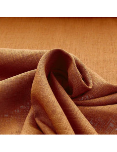 Linen viscose fabric - Indian yellow
