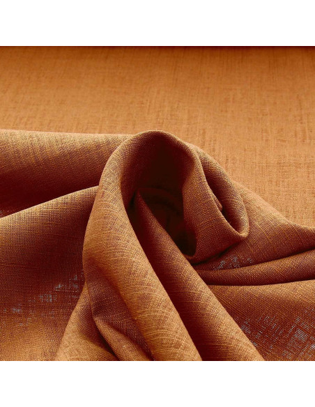 Linen viscose fabric - Indian yellow