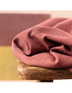 Heavy twill gabardine fabric Sienna - La Maison Naïve