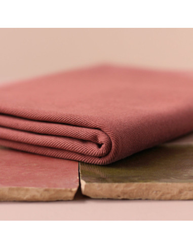 Heavy twill gabardine fabric Sienna - La Maison Naïve