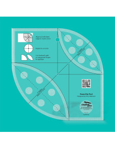 Round Up Tool and Quilting Ruler Creative Grids 2