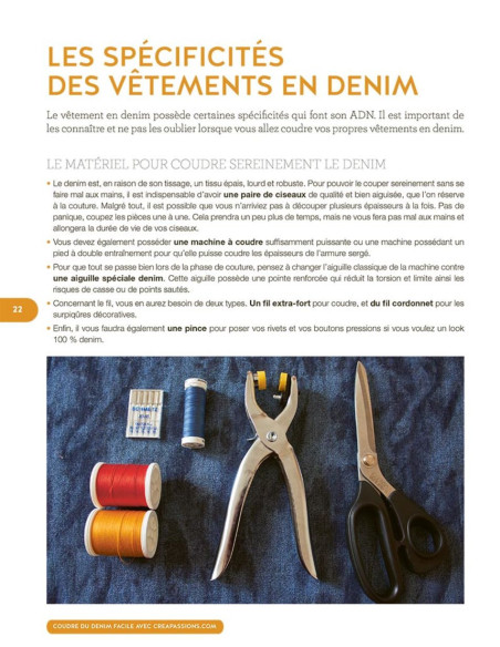 Sewing Denim Book