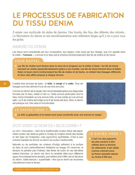 Sewing Denim Book