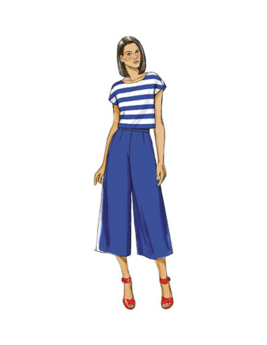 Culotte Skirt Pattern - Butterick 6178
