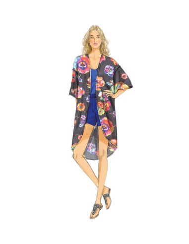 Kimono pattern - Butterick 6176