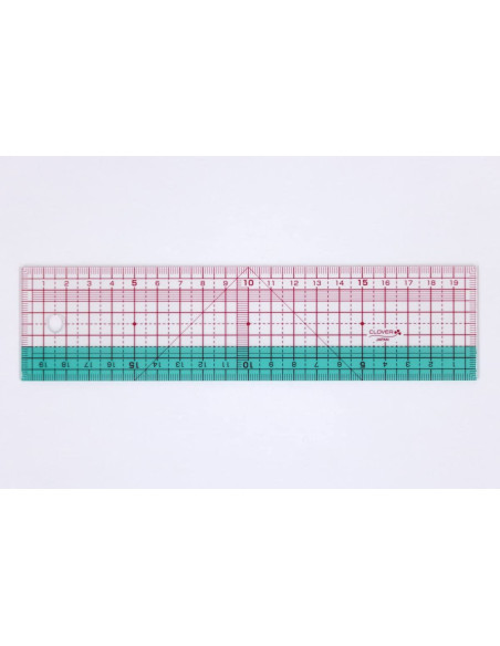 Clover 20 cm flexible Japanese ruler