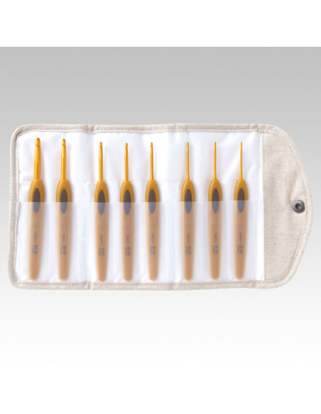 Clover Soft Touch crochet hook set