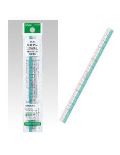 Fine and flexible Japanese ruler 15 cm Clover