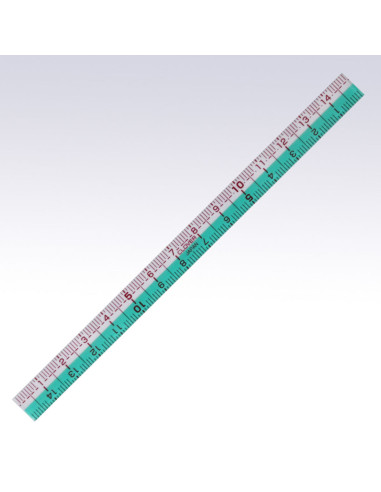Fine and flexible Japanese ruler 15 cm Clover