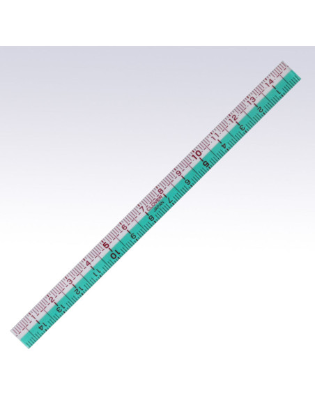 Fine and flexible Japanese ruler 15 cm Clover