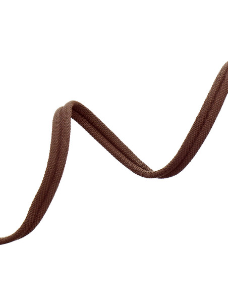 Matte double piping cord - Brown