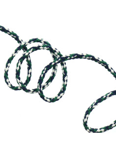 Fancy sweat cord - White, blue, and green