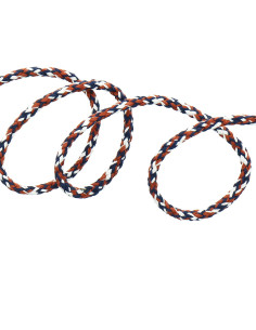 Fancy sweat cord - White, blue, and terracotta