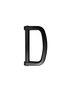 20 mm Plastic D-Ring - Black