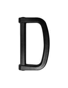 30 mm Plastic D-Ring - Black