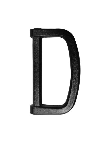 30 mm Plastic D-Ring - Black