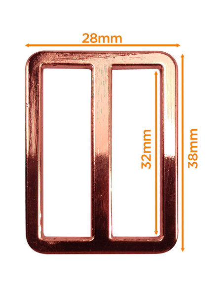 Premium metal loop - Rose gold 32 mm